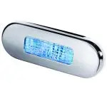 Hella LED Surface Mount Oblong Courtesy Lamp (Blue)