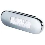 Hella LED Surface Mount Oblong Courtesy Lamp (White)