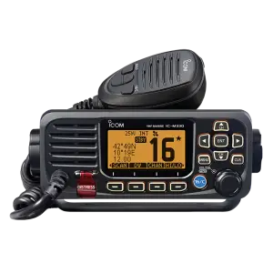 VHF Marine Radio Transceiver Compact IC-M330GE (Black)