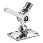 Antenna base 316ss 25mm adjustable with handle