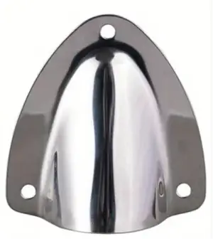 Clam Shell vent cover316ss 55x63mm